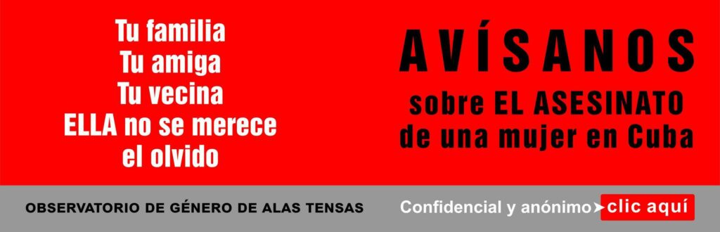 Banner. Denunciar violencia de género. Observatorio